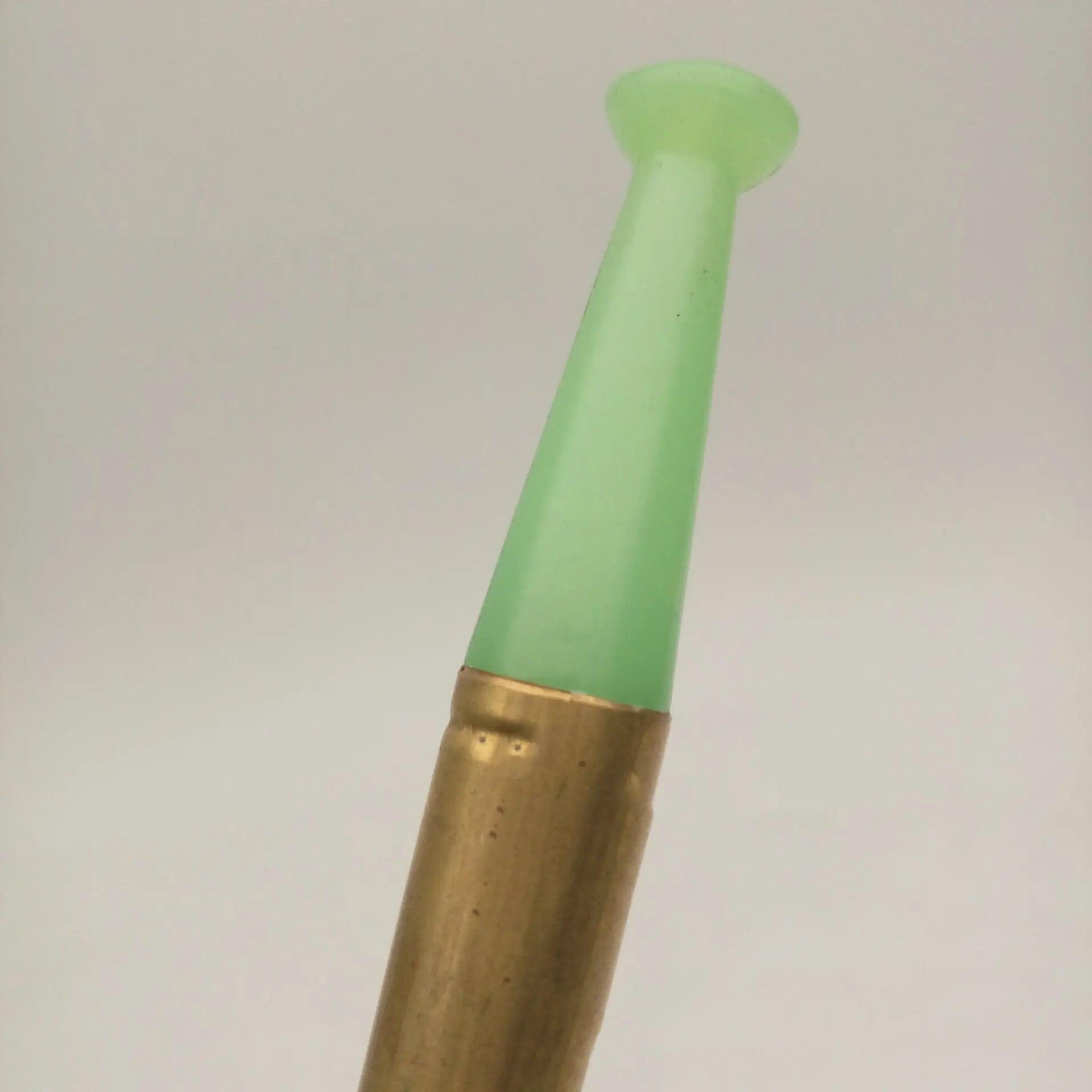 Old-Fashioned Dry  Pipe Pipe Pot Telescopic Pure Brass Pipe Pipe Jade Mouth Pipe Pouch cj