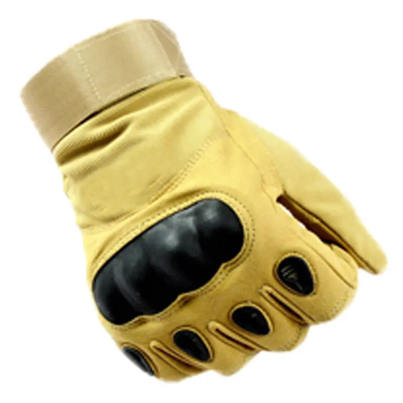 Outdoor Cycling Full Finger Gloves Anti-slip Sports Training Anti-cut Wear-resistant cj