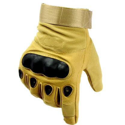 Outdoor Cycling Full Finger Gloves Anti-slip Sports Training Anti-cut Wear-resistant cj