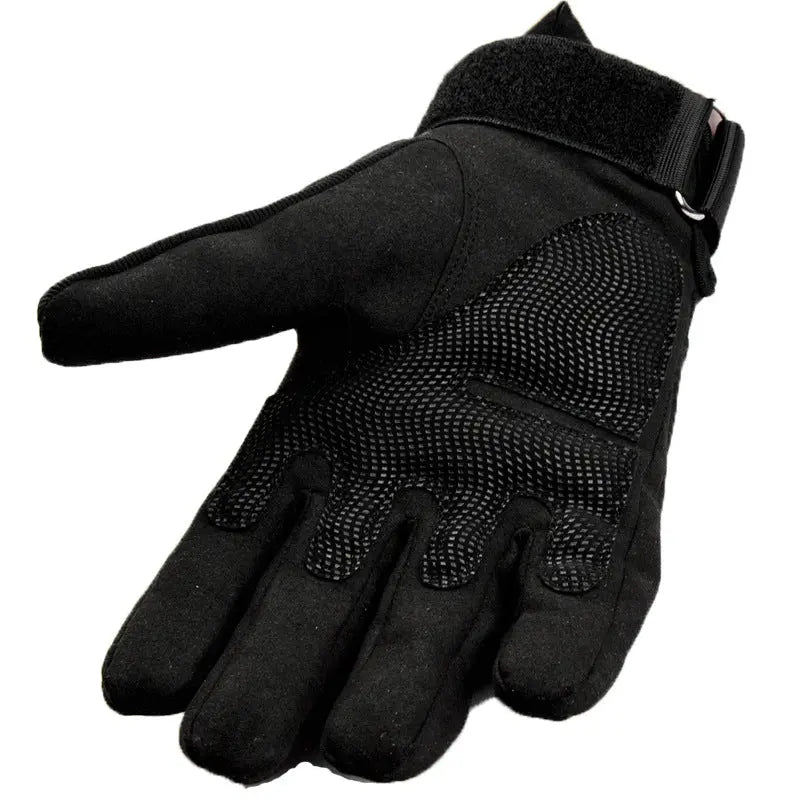 Outdoor Cycling Full Finger Gloves Anti-slip Sports Training Anti-cut Wear-resistant cj