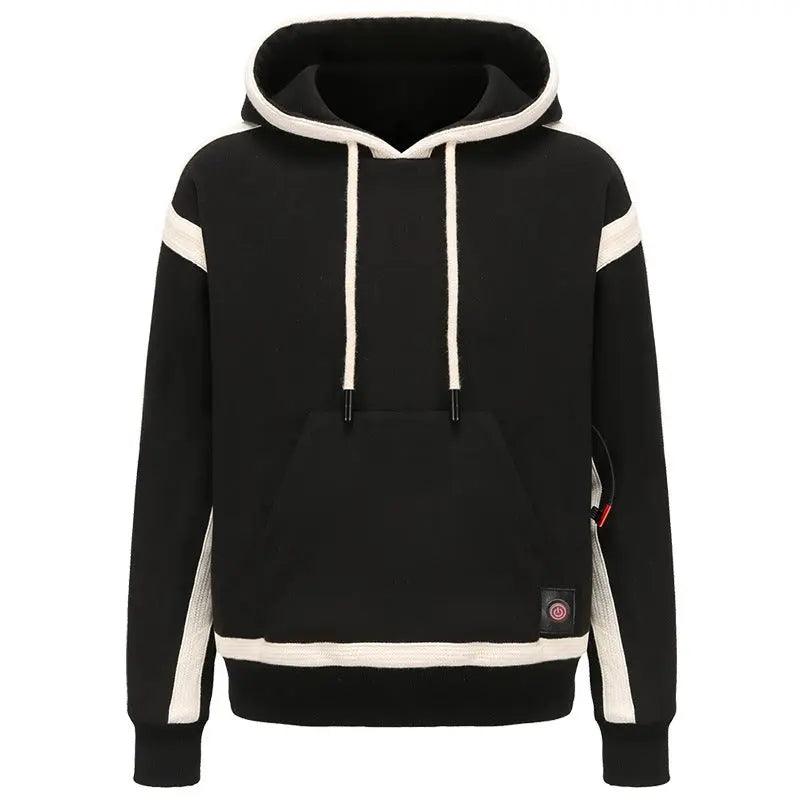Outdoor New Technology Heated Jacket Heating Brushed Hoody Outerwear cj