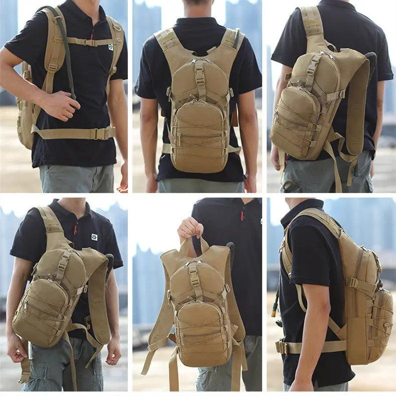 Oxford Cloth Sports Backpack Outdoor Water Bag Backpack cj