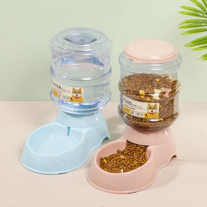 Pet Water Feeder Cat Automatic Pet Feeder cj