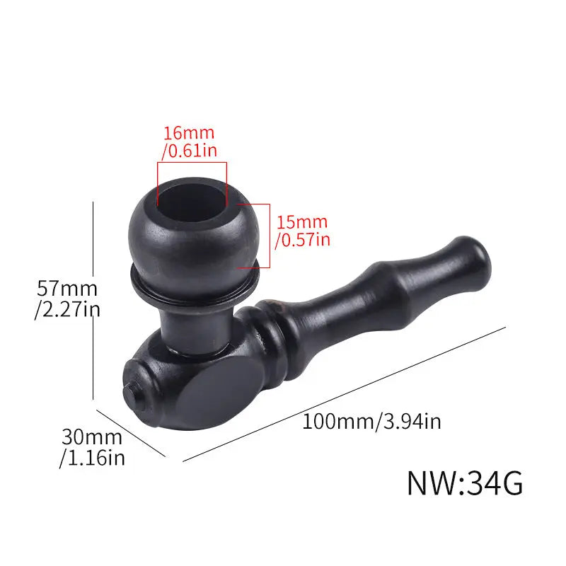 Pipe Handle Piece Dry Pipe Men's Small Pipe cj