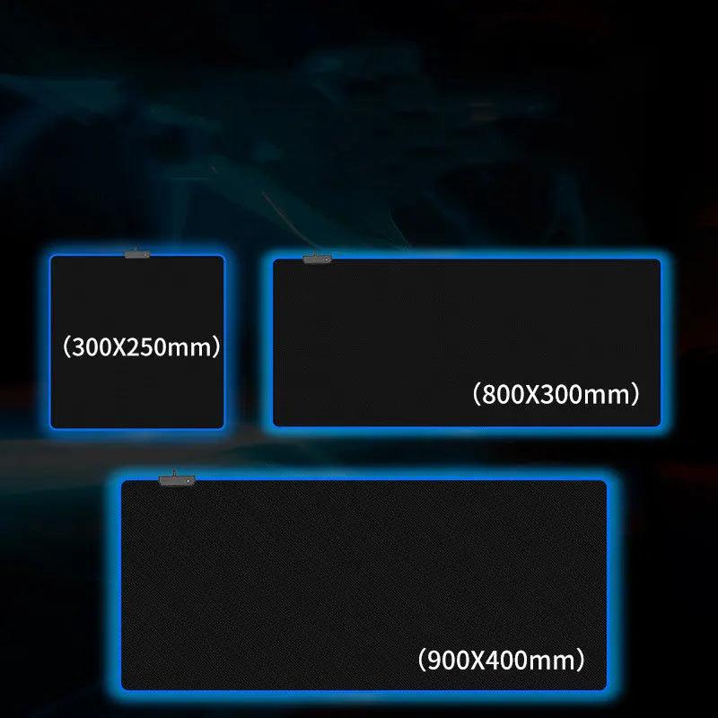 RGB Luminous Mouse Pad Oversized Gaming cj