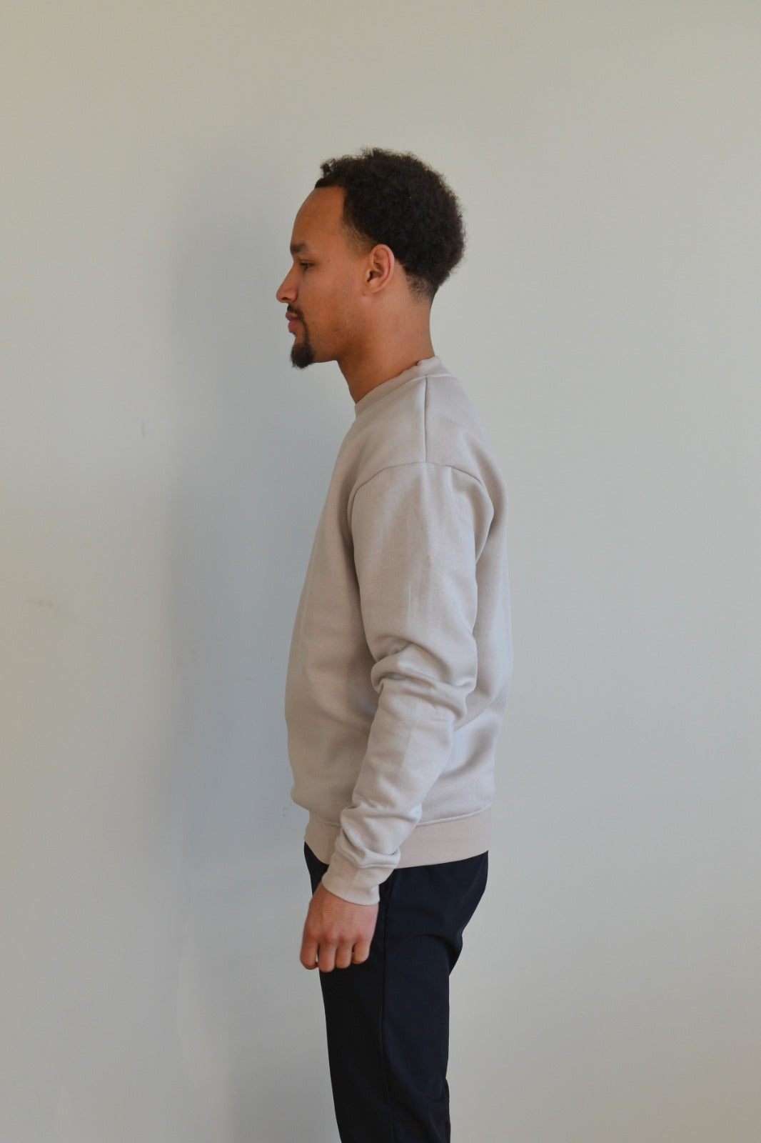 The Essential Crewneck Beige