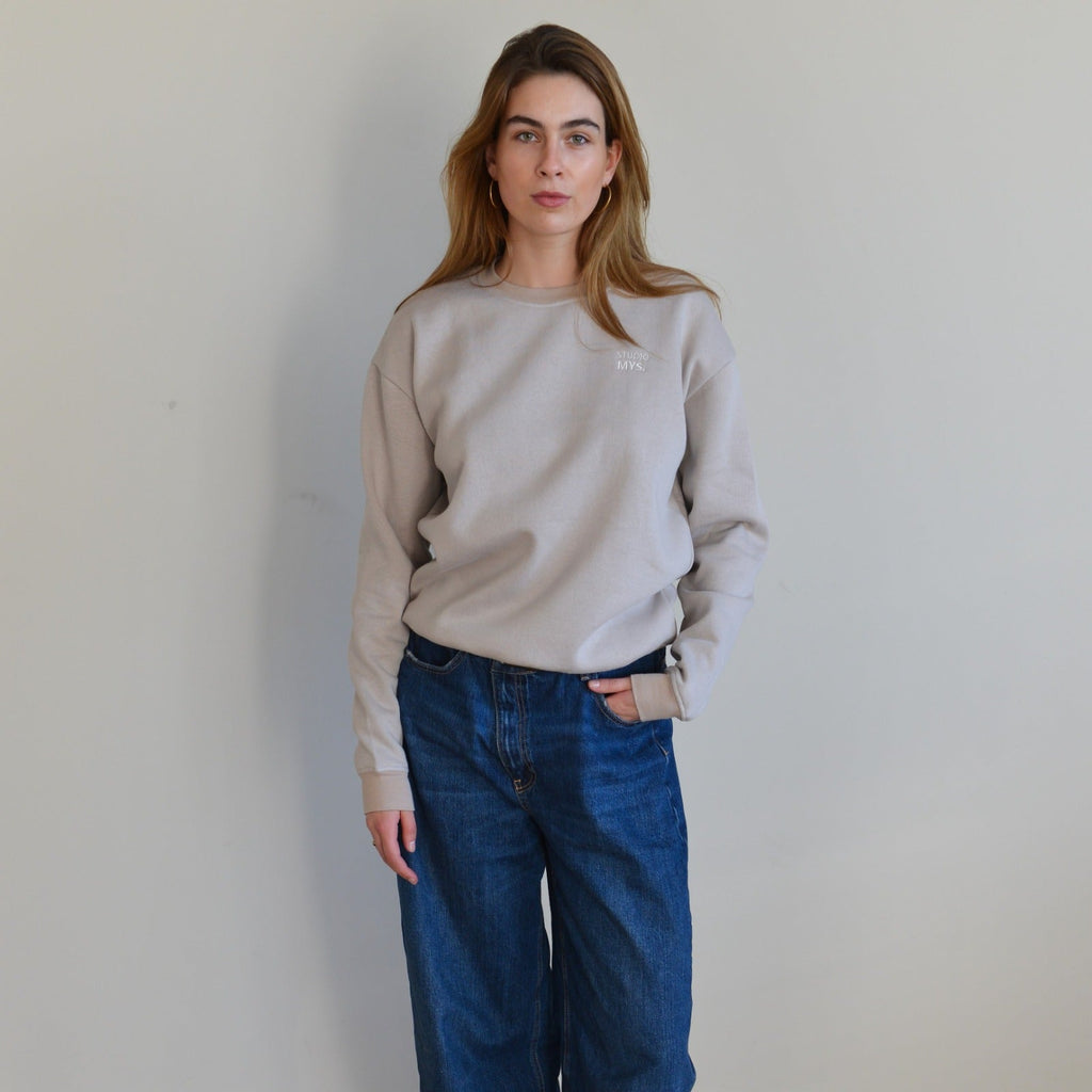 The Essential Crewneck Beige