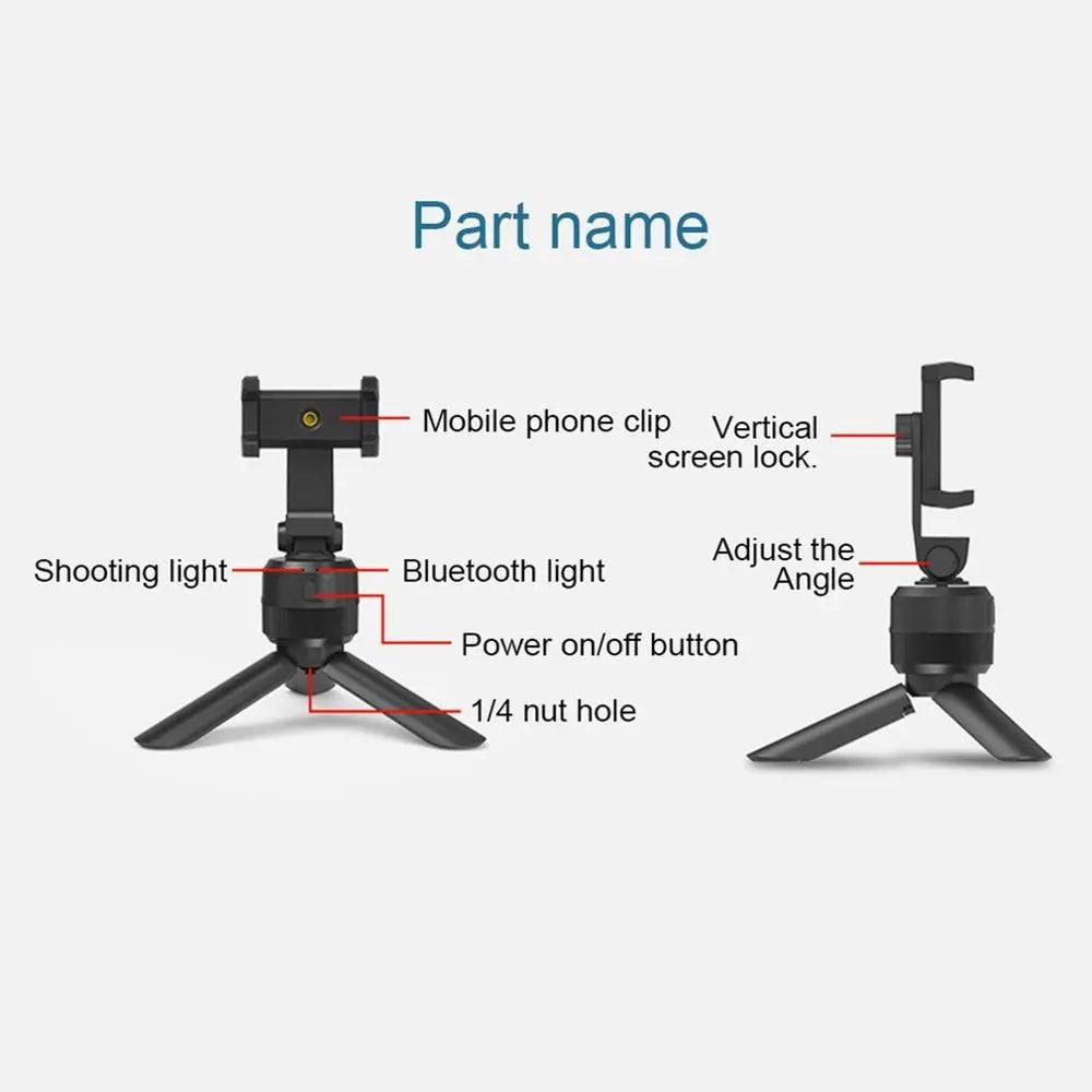 Selfie Stick Ai Smart Version Electric Mobile Phone Holder Face Recognition Tracking Shooting Shop with Vanny