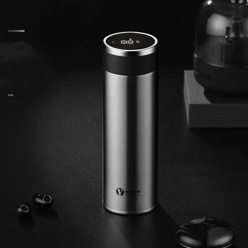 Smart Vacuum Cup Stainless Steel Car Portable Water Cup Tea Cup cj