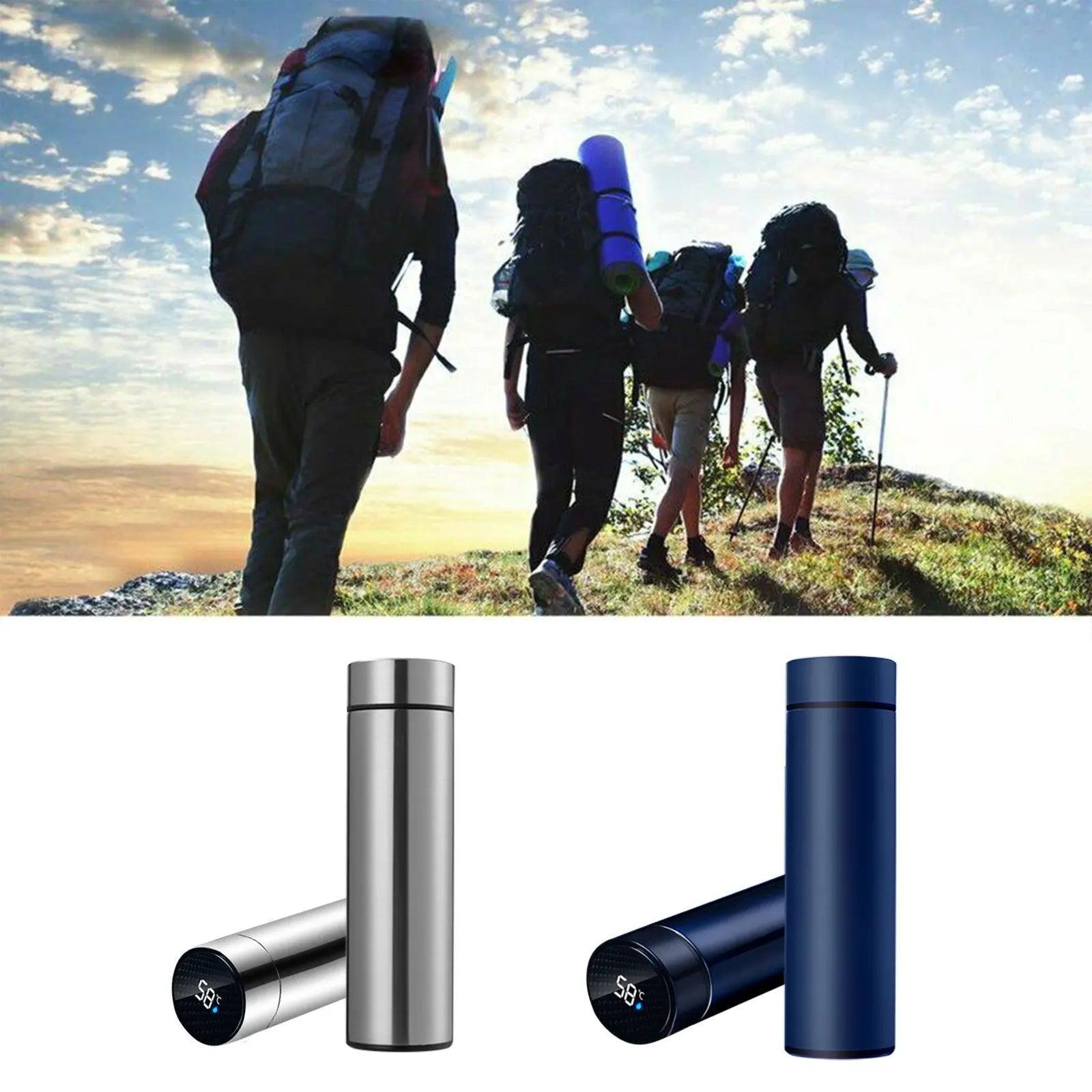 Smart Water Cup Portable Stainless Steel Cup cj