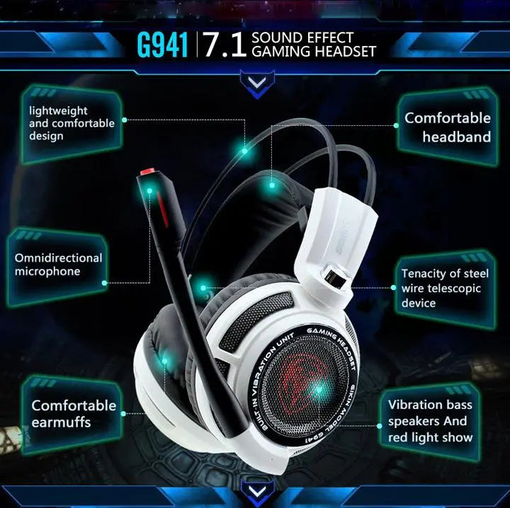 Somic g941 gaming headset cj