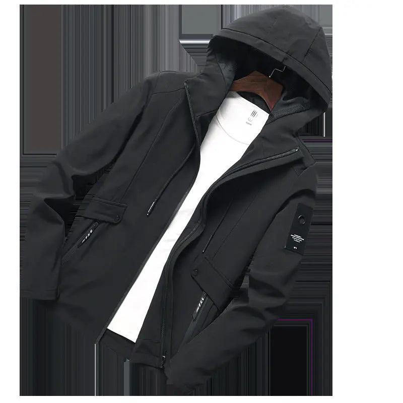 Sports Jacket Men's Hooded Jacket Winter New Style cj