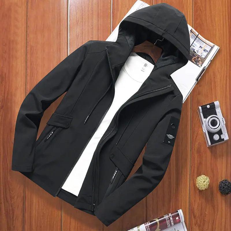 Sports Jacket Men's Hooded Jacket Winter New Style cj