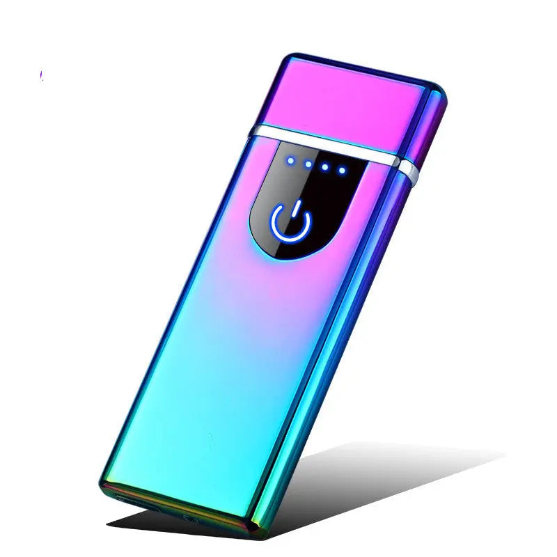 Touch Screen Induction Lighter, Rechargeable Cigarette Lighter Lighter, Lightweight Portable Lighter cj