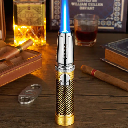 Windproof Cigar Lighter Electronic Inflatable Lighter Cigar Lighting Accessories Premium Cigar Tools Top-Ranking Lighters Cigar Lighting Perfection Cigar Enthusiast Gear ShopWithVanny Cigar Accessories Cigar Lighting Efficiency