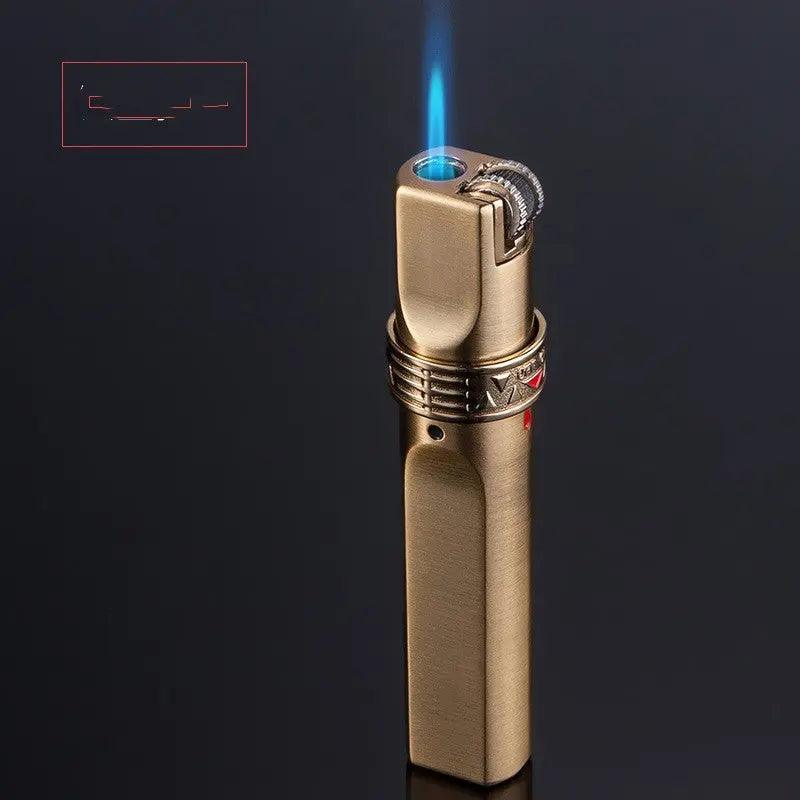 Windproof Lighter Personalized Grinding Wheel Vintage Cigar Lighter cj
