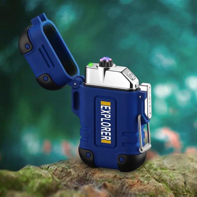 Windproof and silent cigarette lighter cj