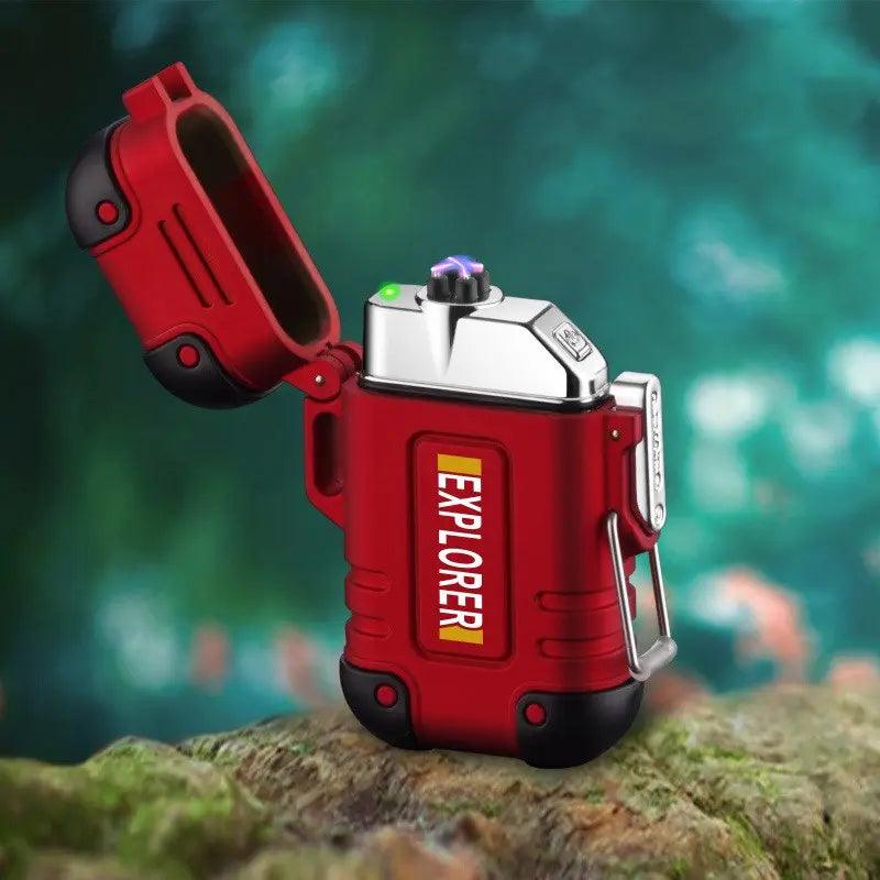 Windproof and silent cigarette lighter cj