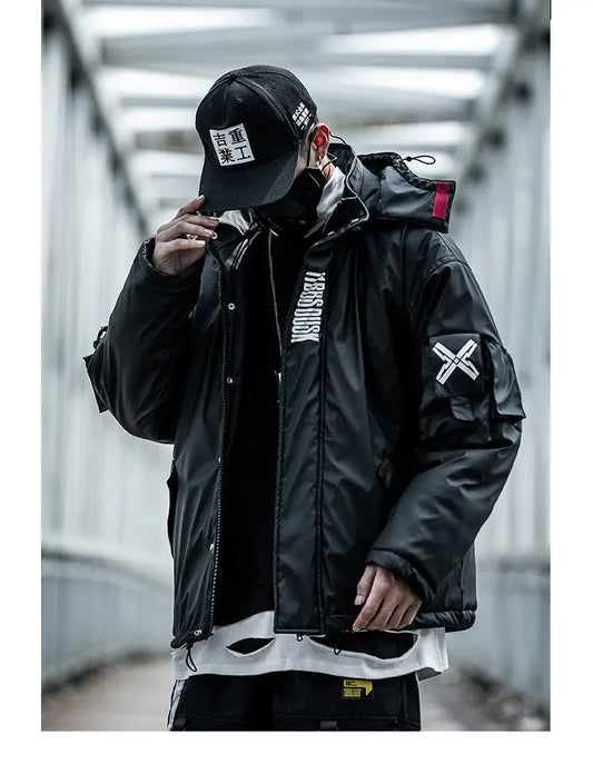 Winter Jacket Men Hooded Coats cj