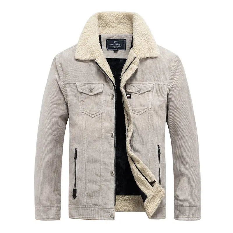 Winter Work Jacket Men's Padded And Thickened Jacket cj