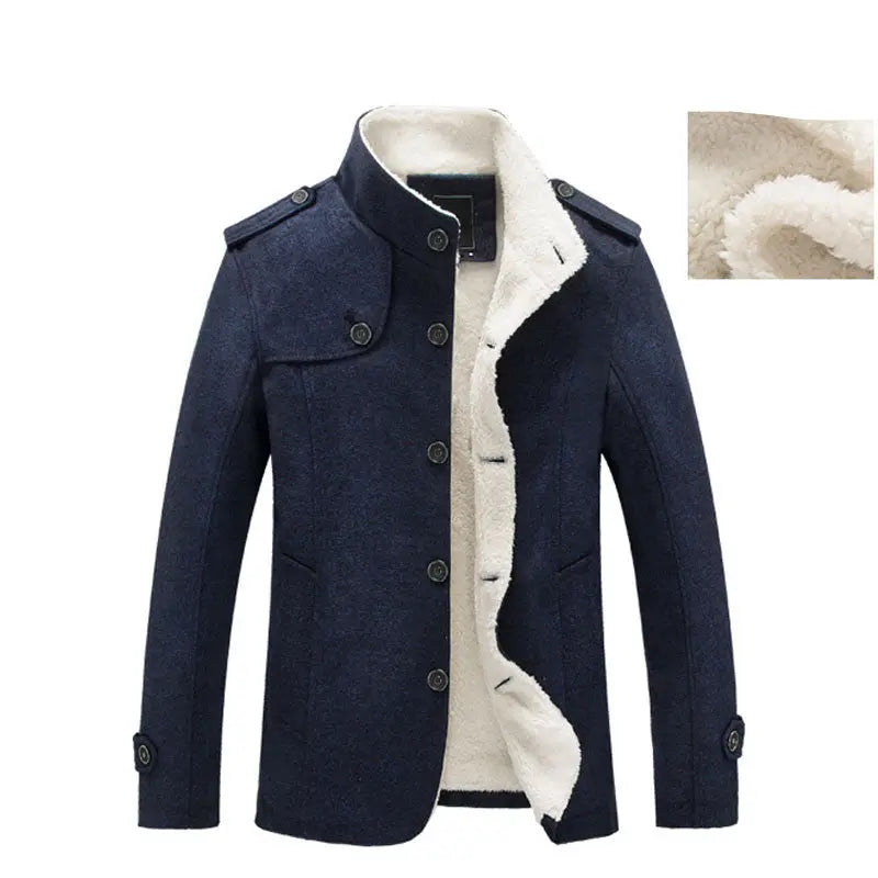 Winter men's stand collar jacket cj