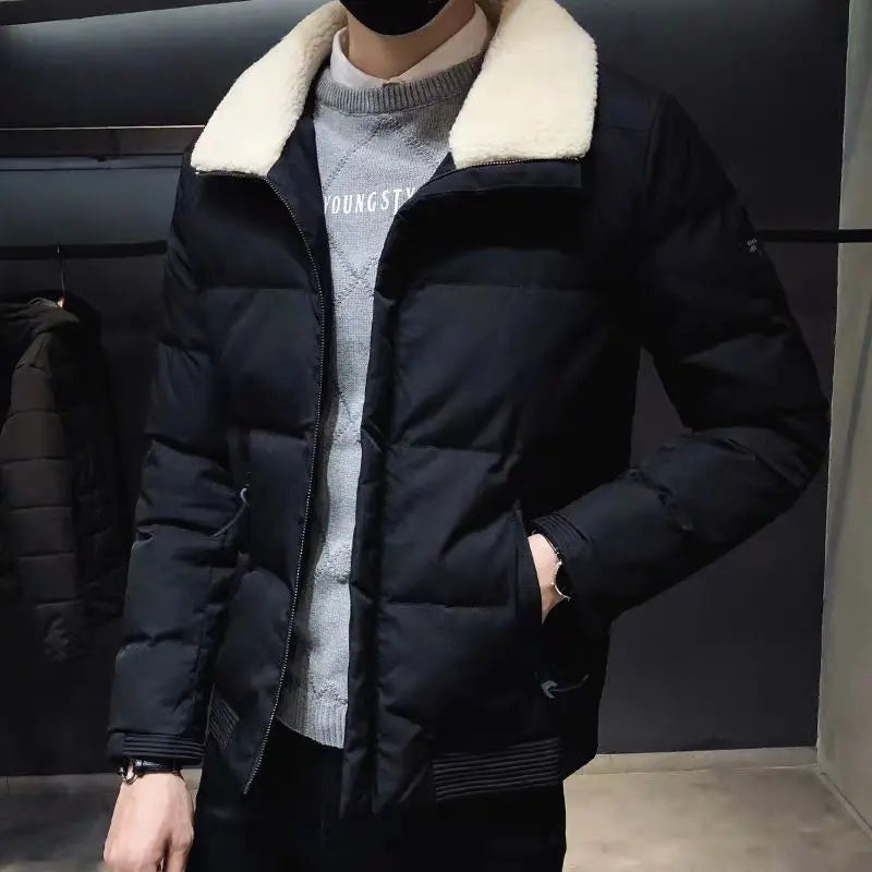 Winter thick down padded jacket cj