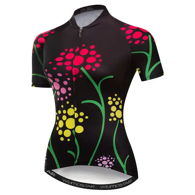 Women Cycling Jersey Shirt cj