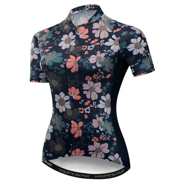 Women Cycling Jersey Shirt cj