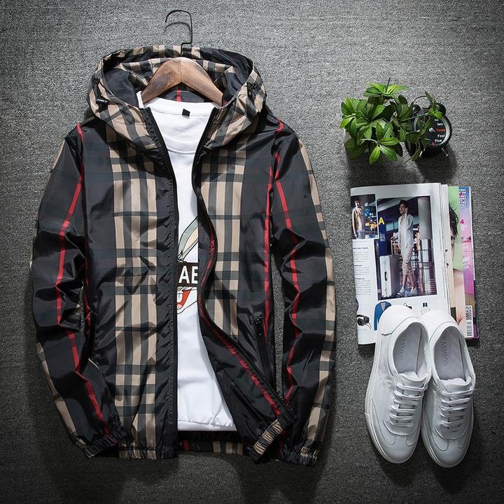 Men's Camouflage Hooded Jacket - Luminous Zipper Spring Coat