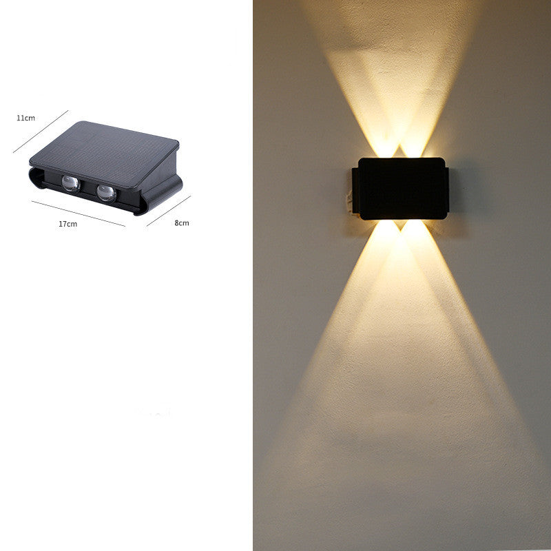 Solar Outdoor Corridor Waterproof Wall Lamp cj