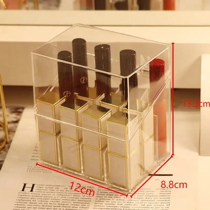 Acrylic Makeup Dustproof Display Rack Storage Box - Shop with VannyAcrylic Makeup Dustproof Display Rack Storage BoxWoman/Make upShop with VannycjAcrylic Makeup Dustproof Display Rack Storage Box cj