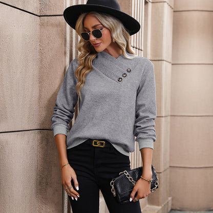 Women's Fashion Long Sleeve Sweater cj