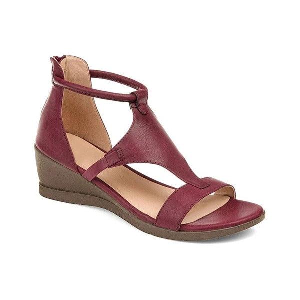 Summer Wedges Heel Sandals Casual Women's Roman Shoes cj