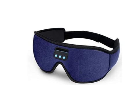 Bluetooth Sleep Eye Mask — Blackout & Wireless Music