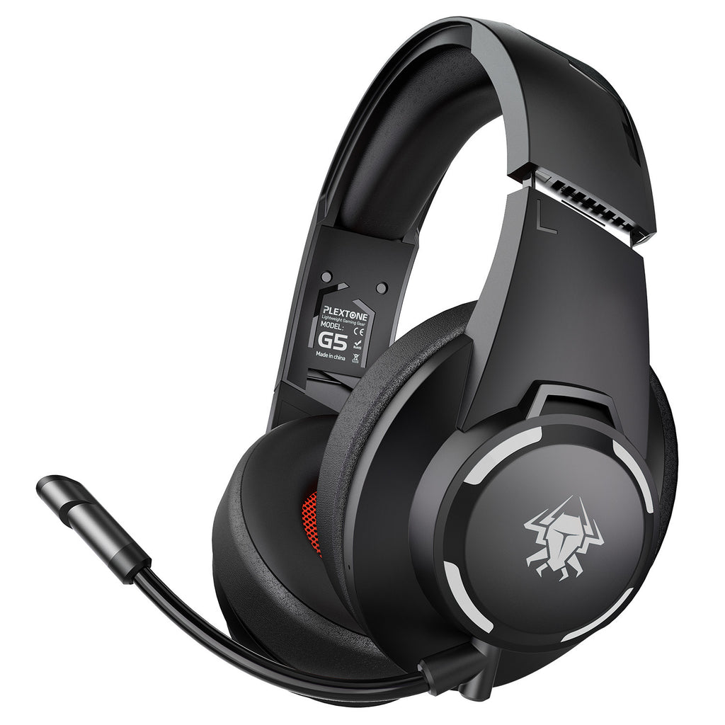 Kabelloses Bluetooth 5.0 Gaming-Headset mit abnehmbarem Mikrofon