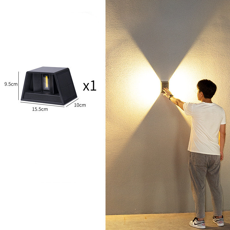 Solar Outdoor Corridor Waterproof Wall Lamp cj