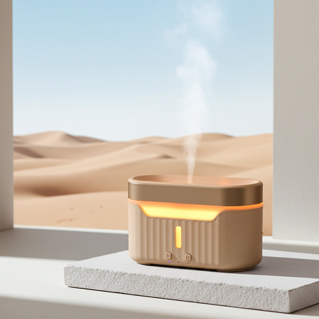 Jellyfish Flame Humidifier - Aromatherapy Atmosphere Lamp