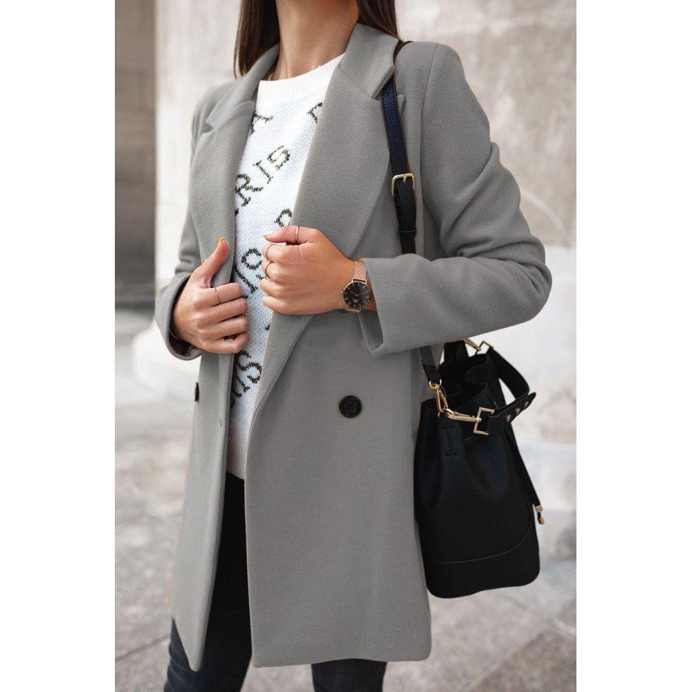 Woolen coat woman cj