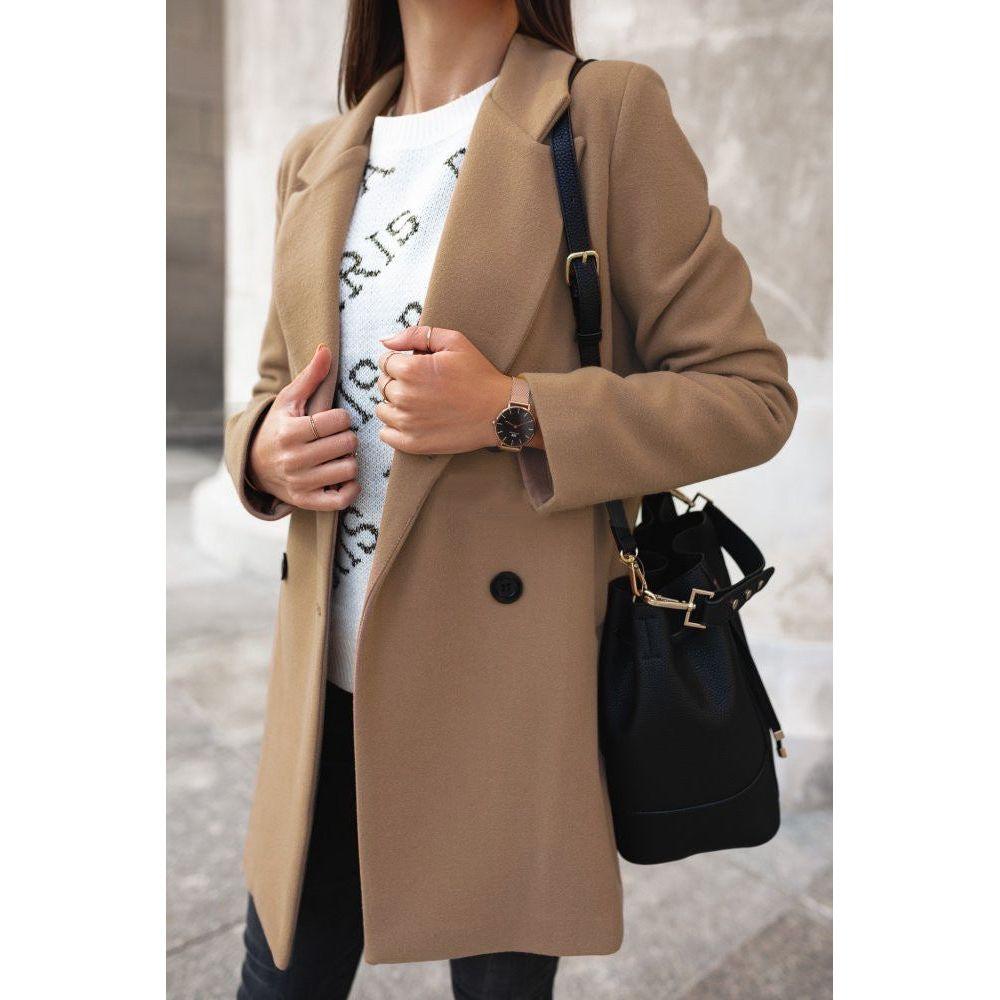 Woolen coat woman cj