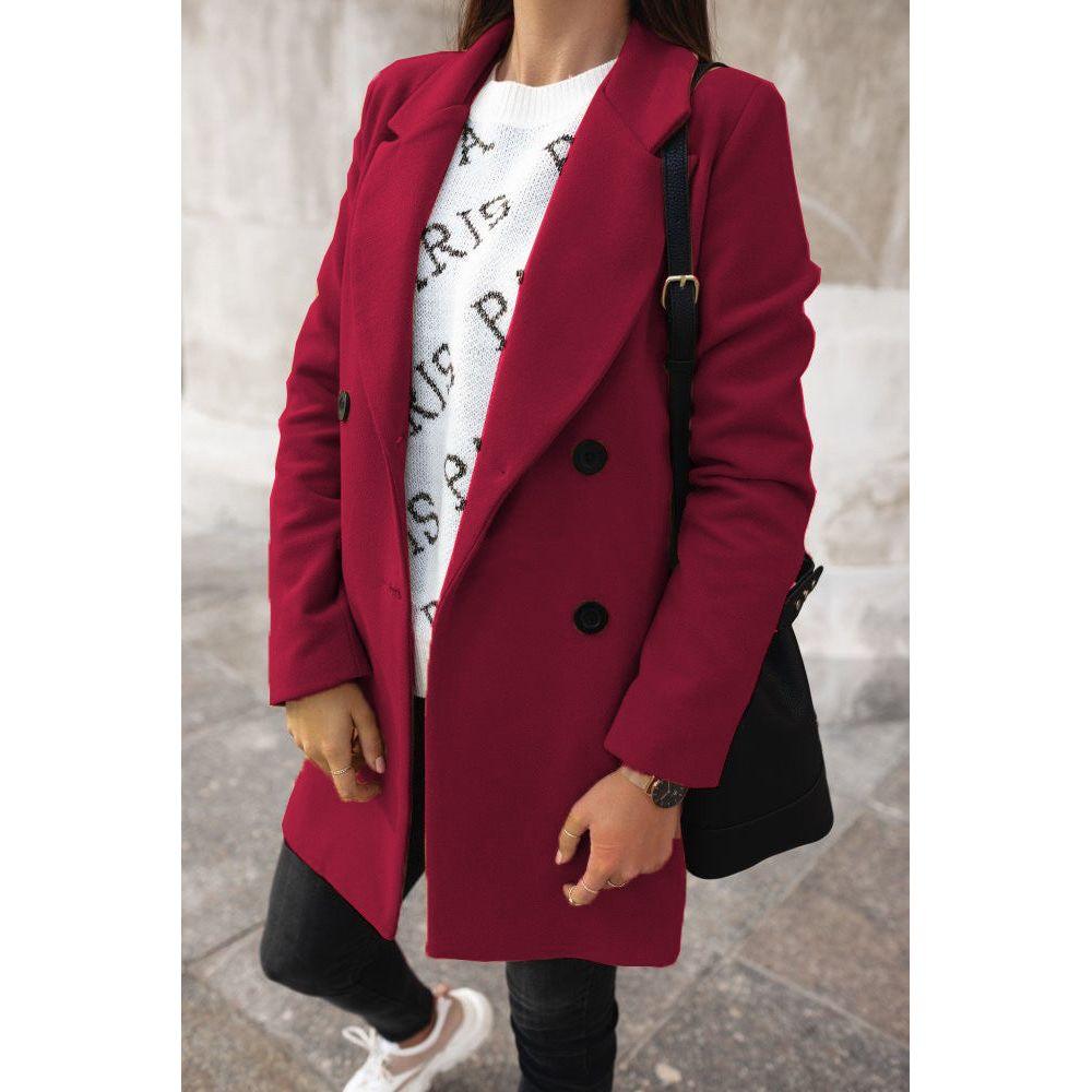 Woolen coat woman cj