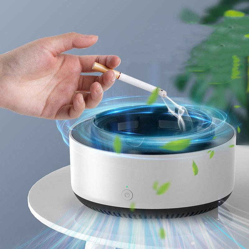 Smoke Removal Air Purification Ashtray Anion Purification Practical Automatic Purifier Ashtray Portable Gadgets For Car Ashtray cj
