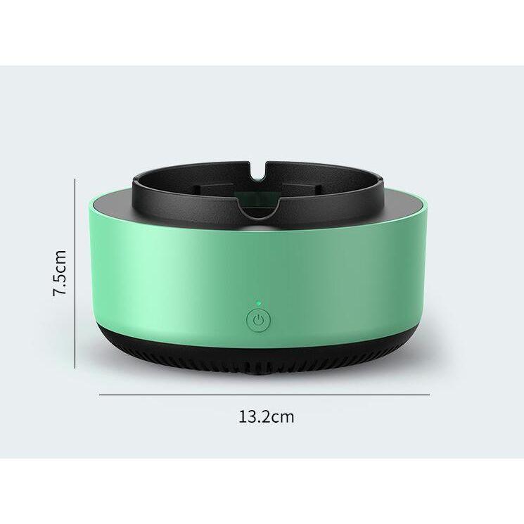 Smoke Removal Air Purification Ashtray Anion Purification Practical Automatic Purifier Ashtray Portable Gadgets For Car Ashtray cj